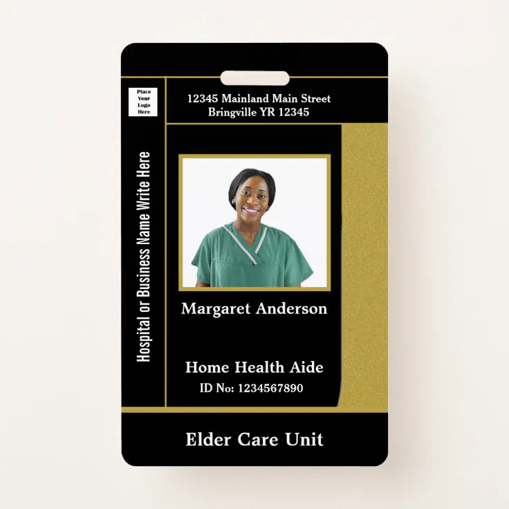 Fake Health Care Worker Id
